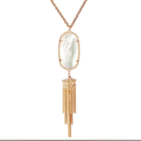 Kendra Scott
Rose Gold Rayne Long Pendant Mother Of Pearl Necklace - Picture 8 of 8